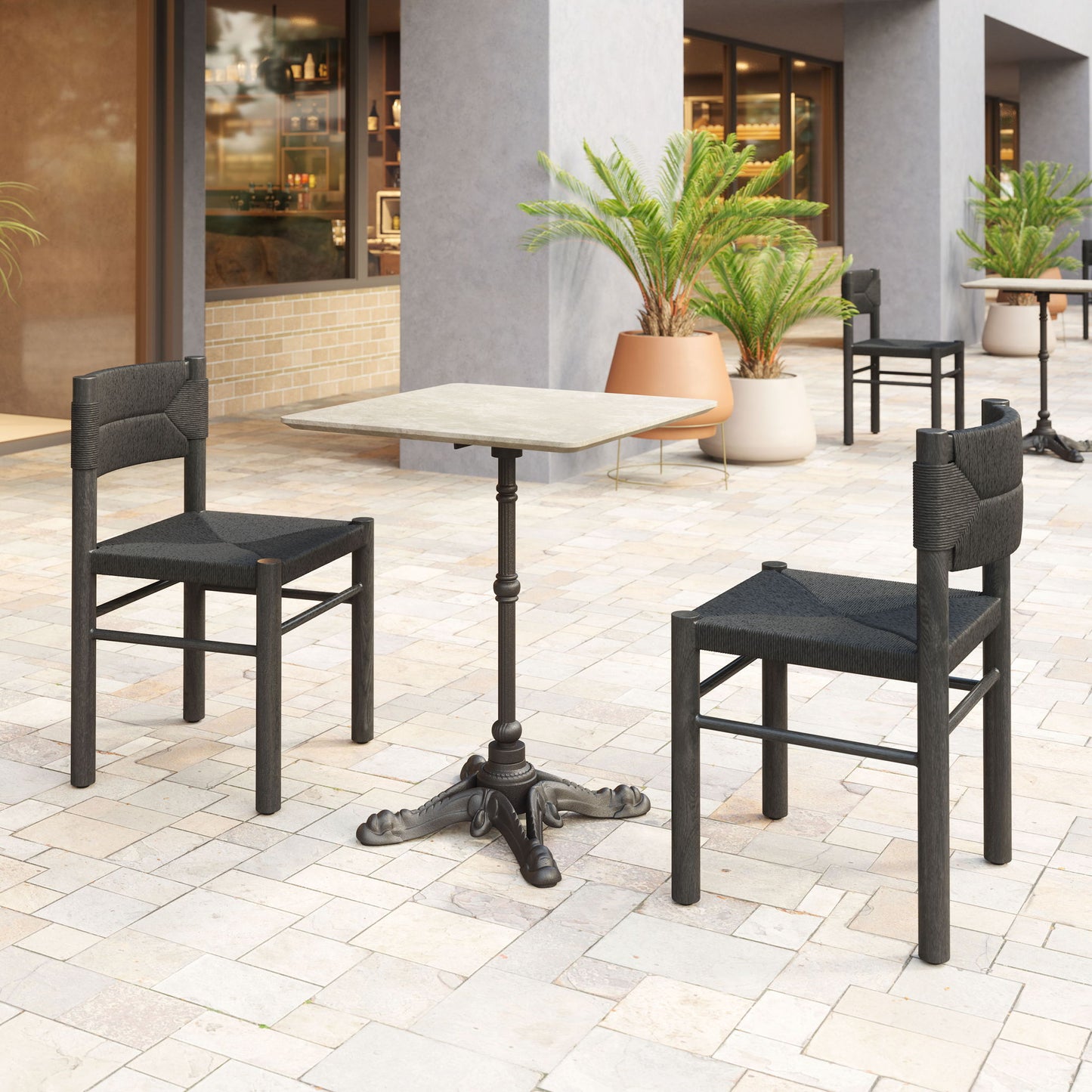 Alfresco - Dining Table - Gray
