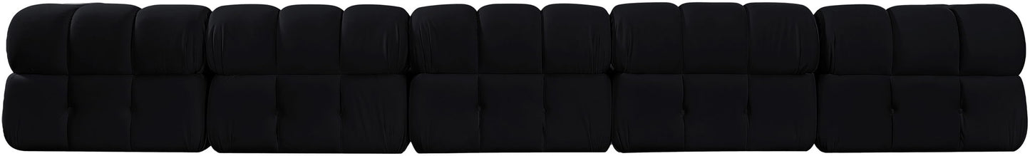 Orin - Fabric Velvet 5 Piece Modular Sofa