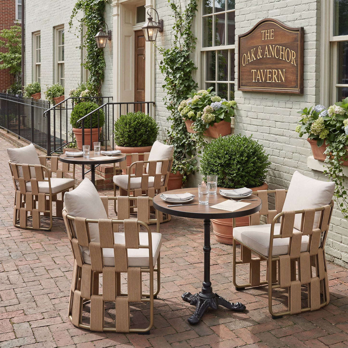 Quadrat - Dining Chair - White