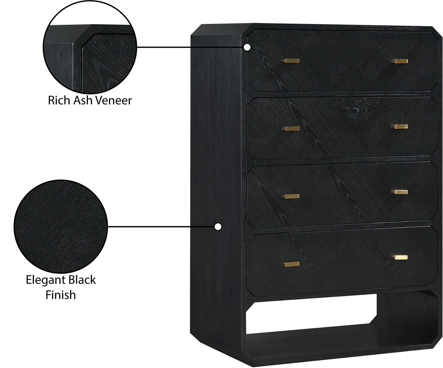 Parker - Ash Veneer Chest