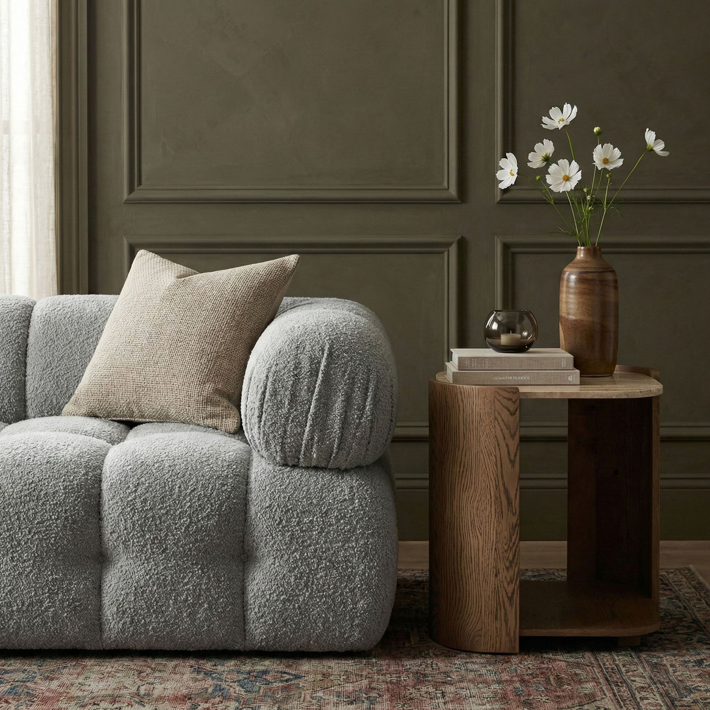 Calabria - Marble And Oak Wood Table