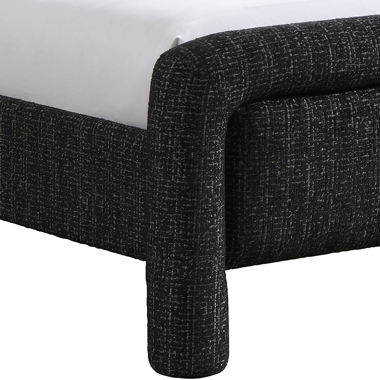 Baylor - Fabric With Interwoven Chenille Upholstered Bed