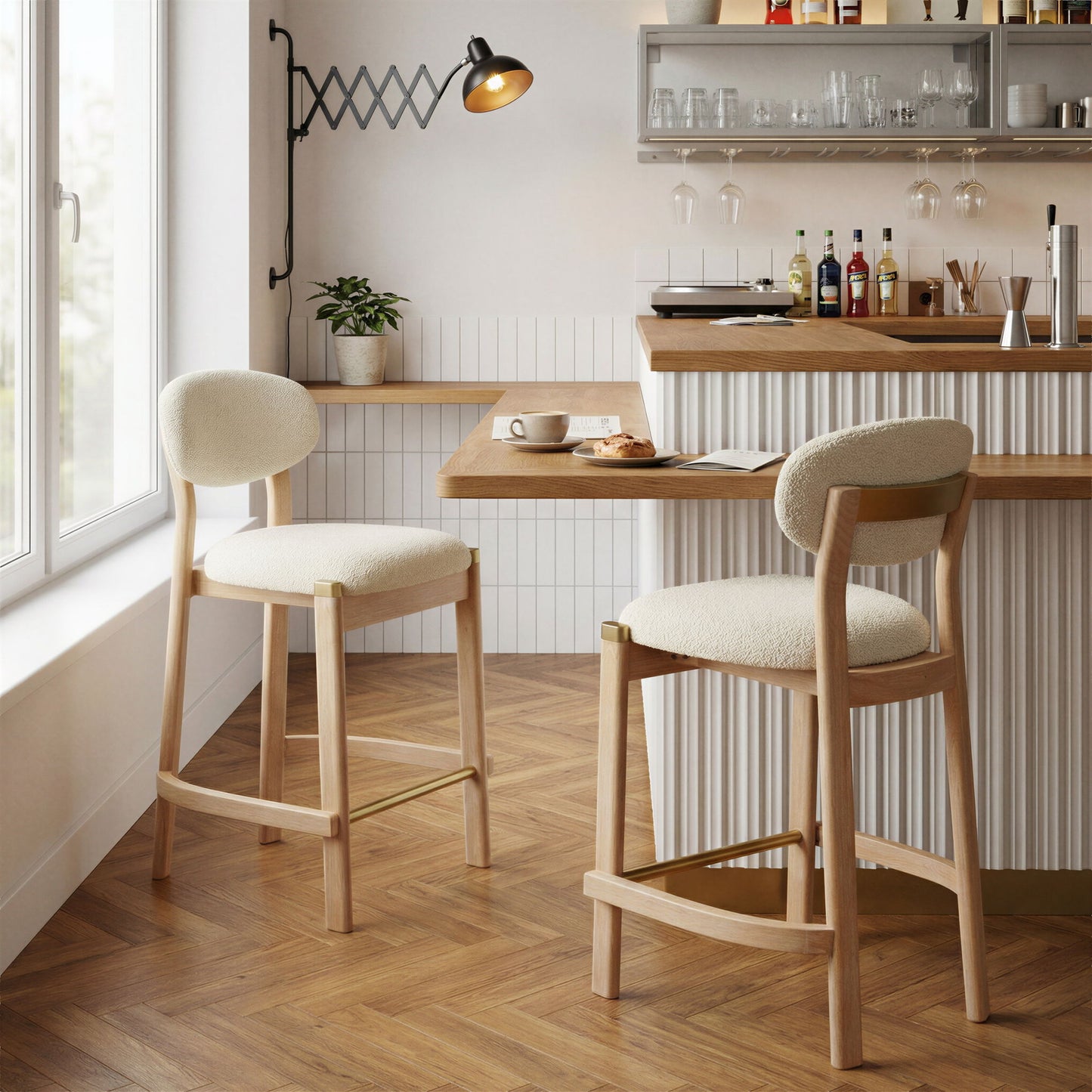 Rilou - Counter Stool (Set of 2)