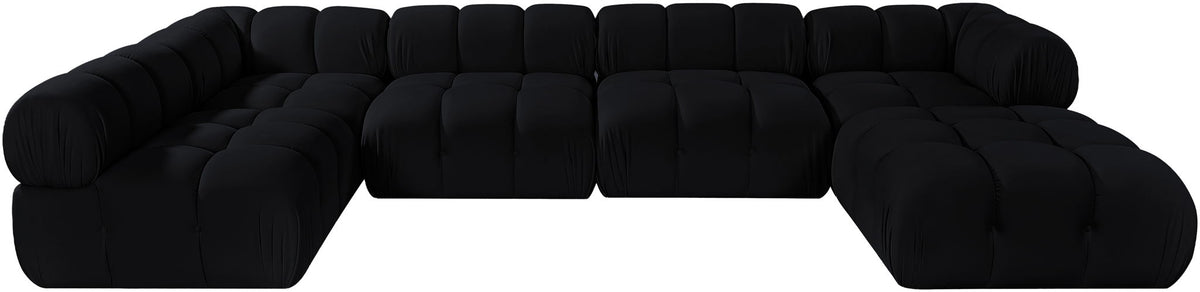 Orin - 6 Piece Modular Sectional (3 Modular Chairs, 2 Corner Chairs & Ottoman)