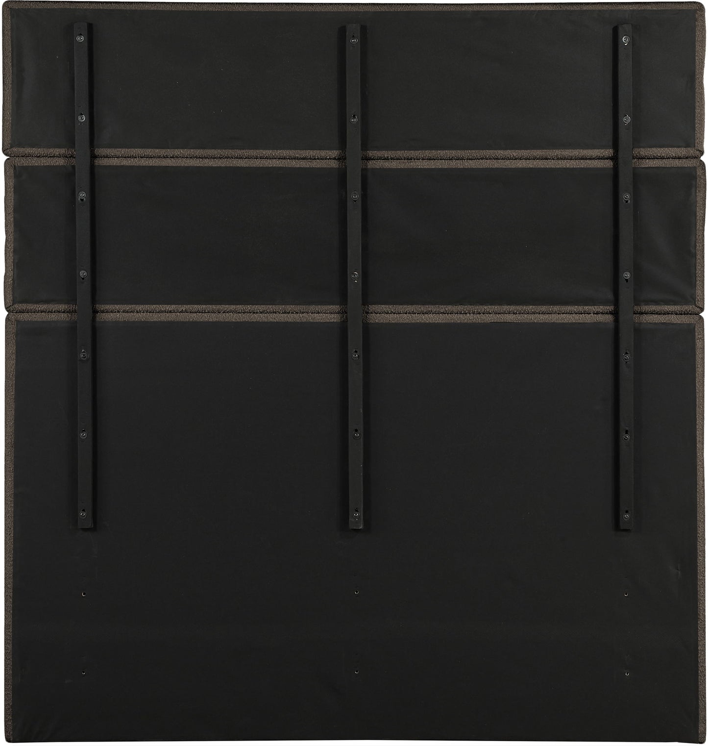 Adam - Boucle Fabric Bed With 89" Headboard