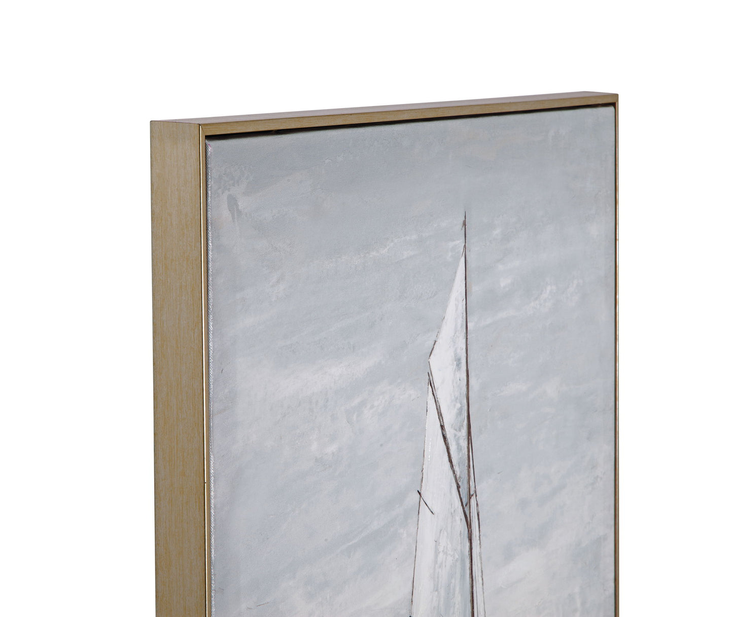 Set Sail Canvas Art - Blue