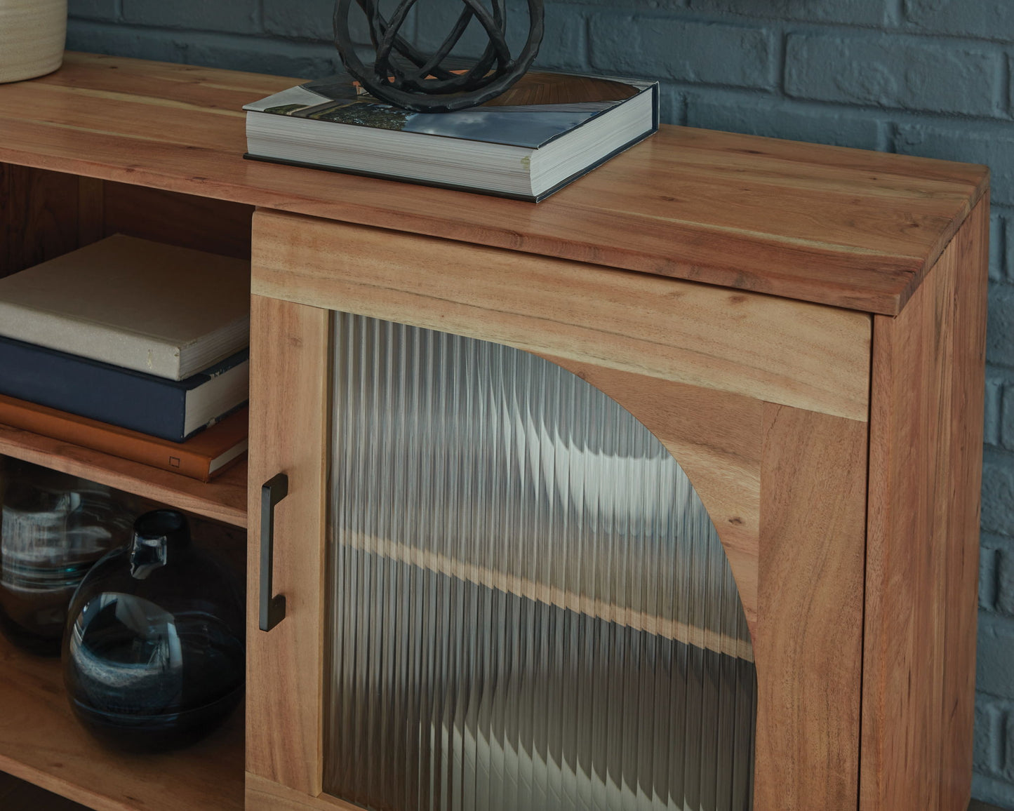 Adway - Accent Cabinet - Natural Brown