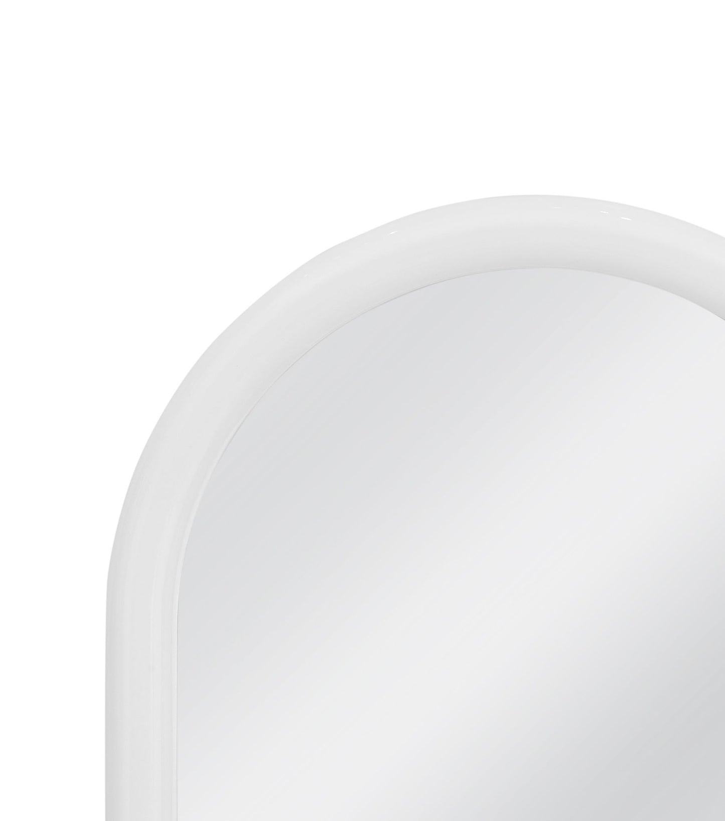 Vega - Wall Mirror - Glossy White