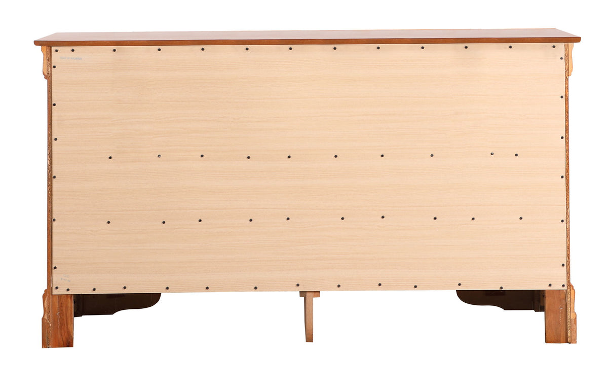 Glory Furniture - Louis Phillipe - Dresser & Mirror