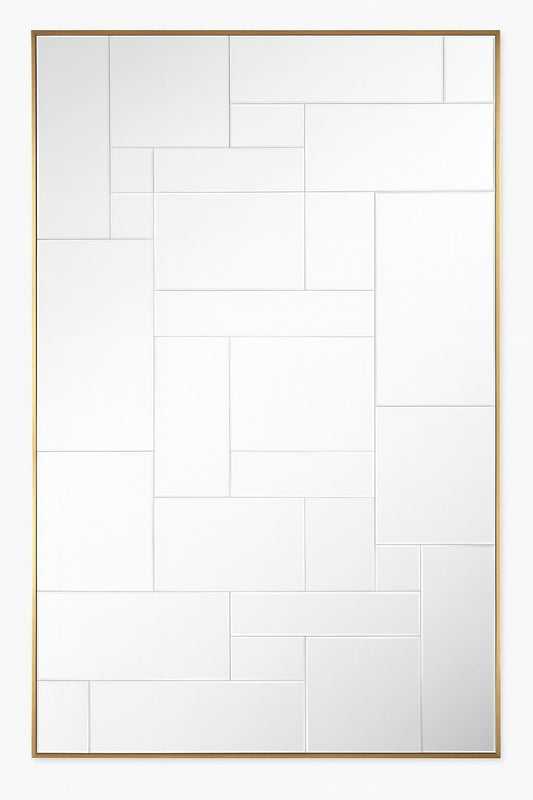 Delphine - Floor Mirror - Antique Gold
