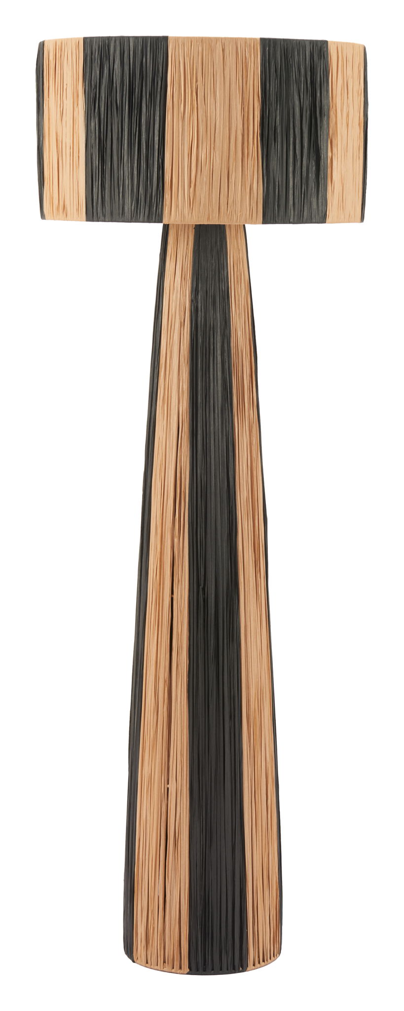 Gala - Floor Lamp - Black / Natural