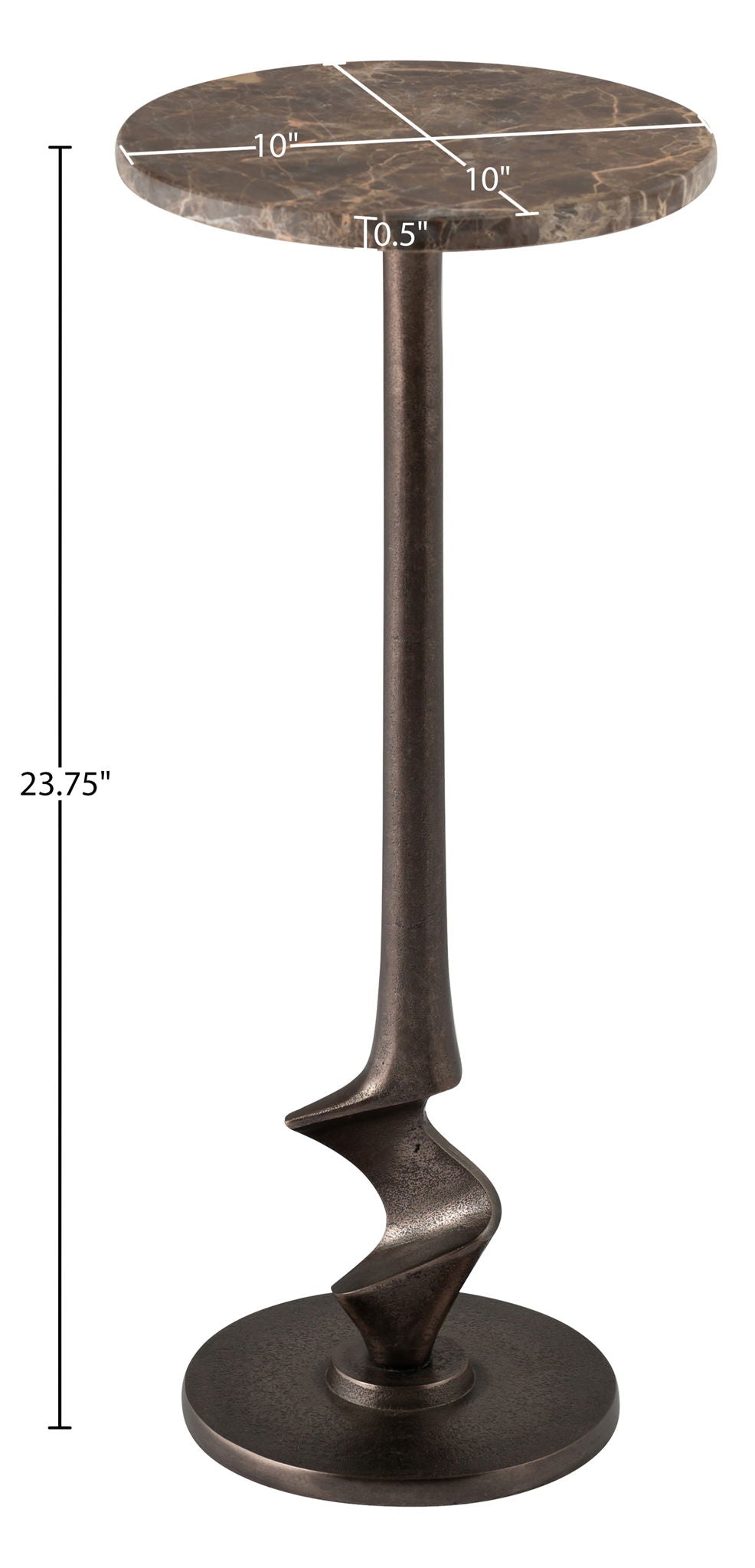 Oxira - Aluminum End / Side Table
