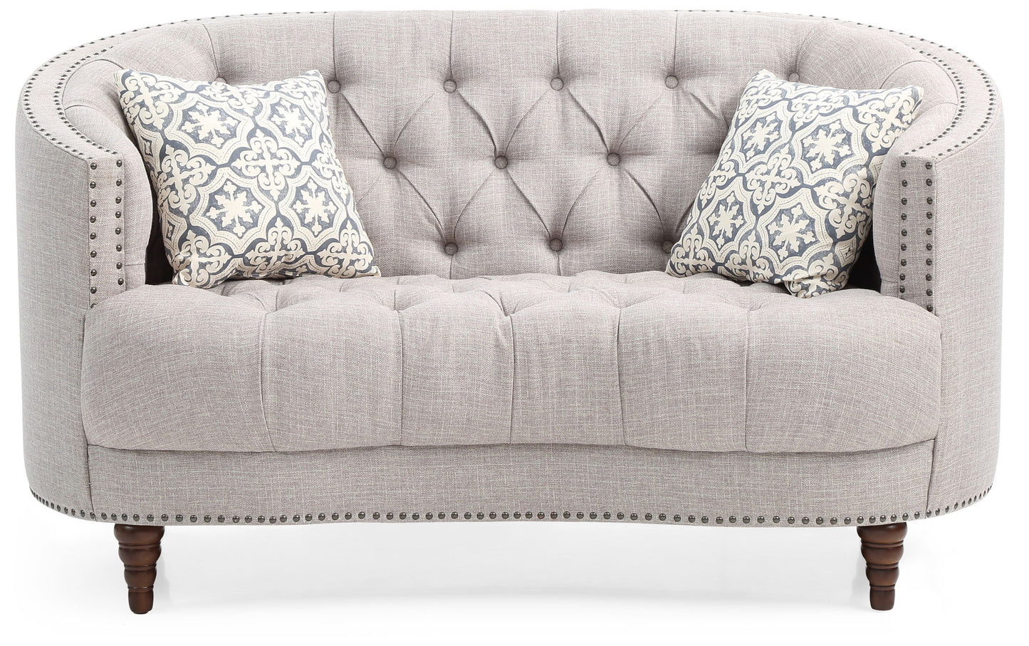 Charleston - Loveseat - Light Gray