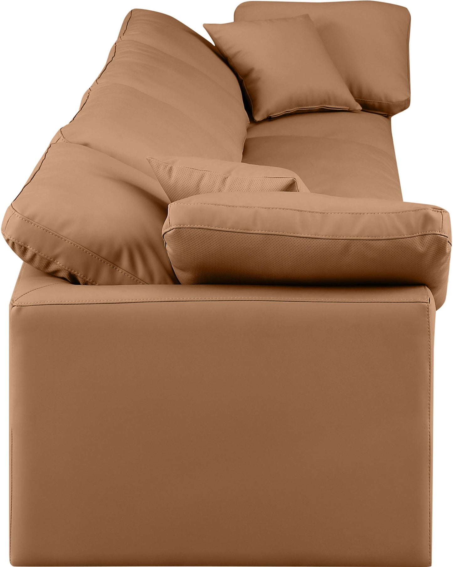 Indulge - Faux Leather 4 Seat Modular Sofa
