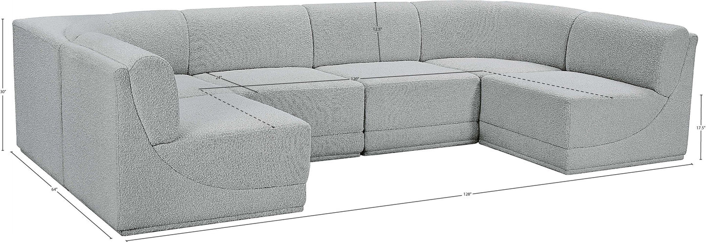 Ollie - 6 Piece Modular Sectional
