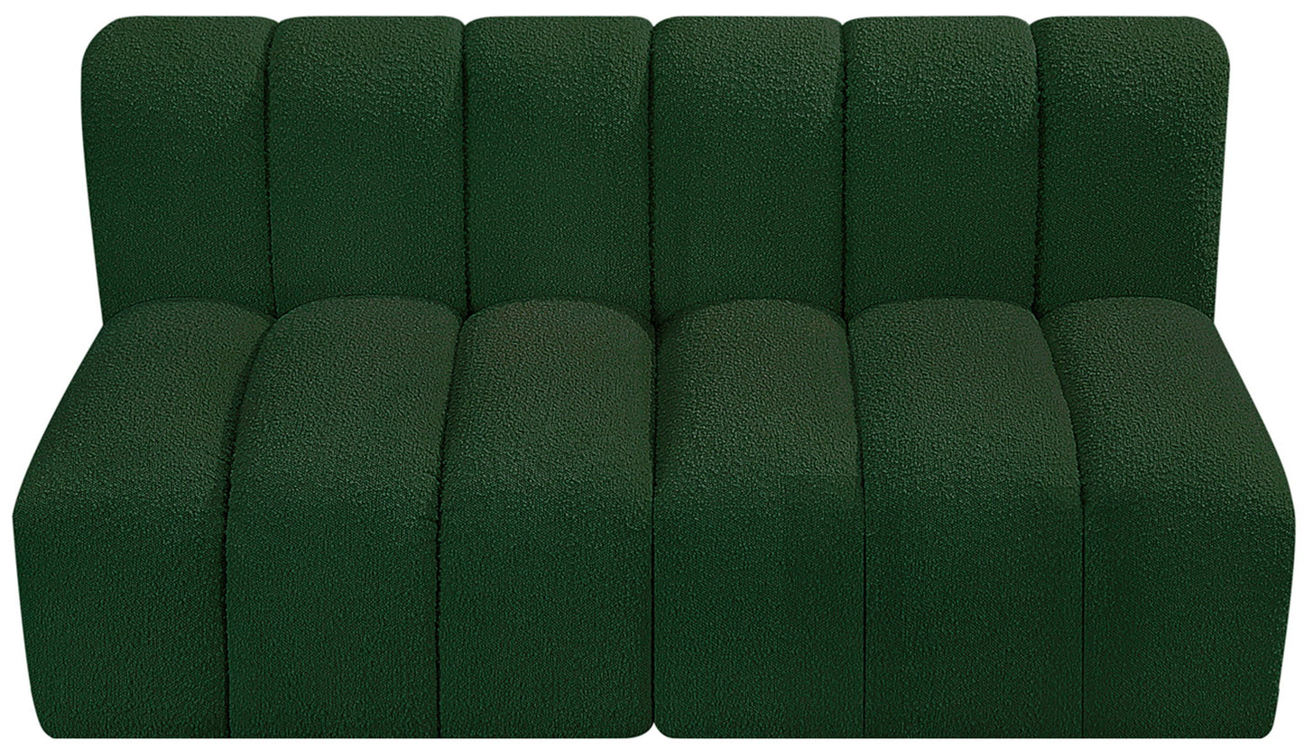 Arc - Boucle Fabric 2 Seats Modular Sofa