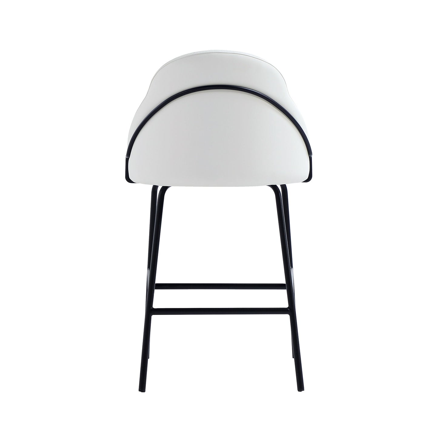 Manhattan Gracie - Counter Stool With Black Base