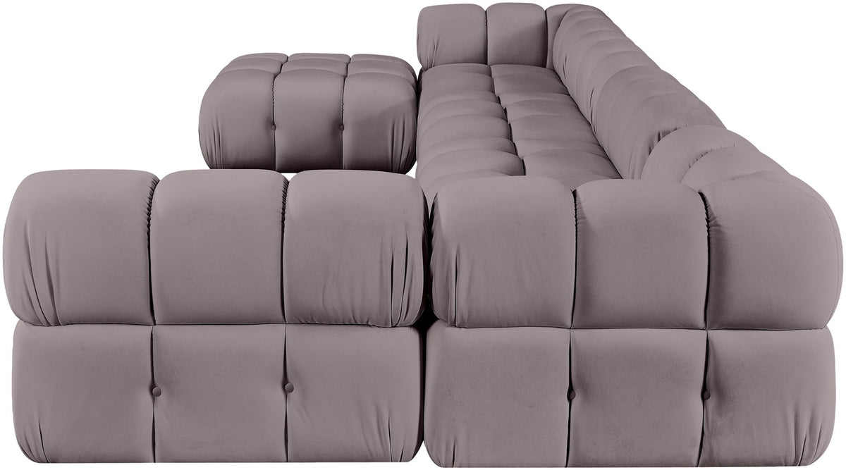 Orin - 6 Piece Modular Sectional (3 Modular Chairs, 2 Corner Chairs & Ottoman)