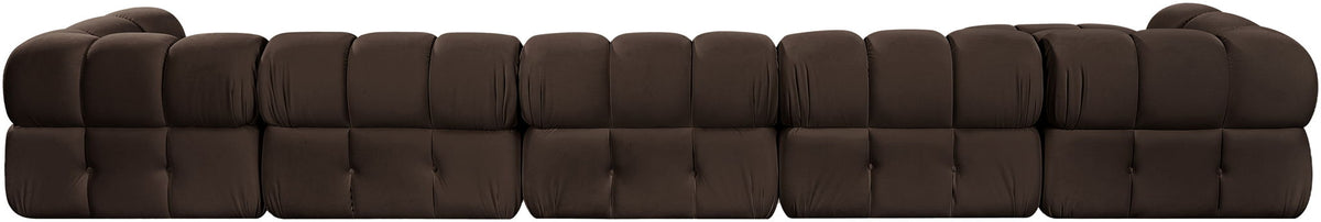 Orin - 7 Piece Modular Sectional (3 Modular Chairs, 2 Corner Chairs & 2 Ottomans)