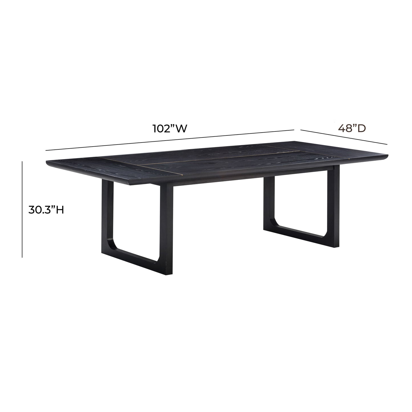 Shiloh - Rectangular Dining Table - Black