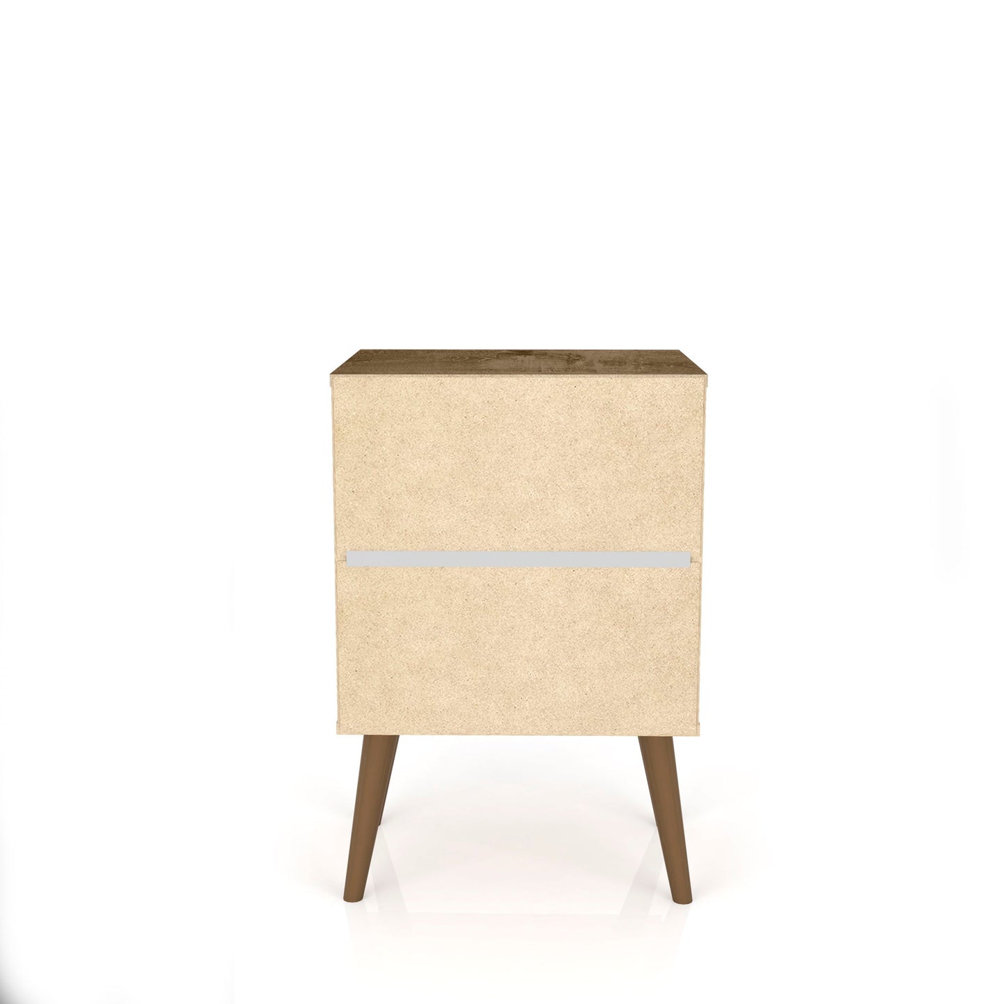 Manhattan Liberty - Nightstand Wtth Rustic Brown Frame