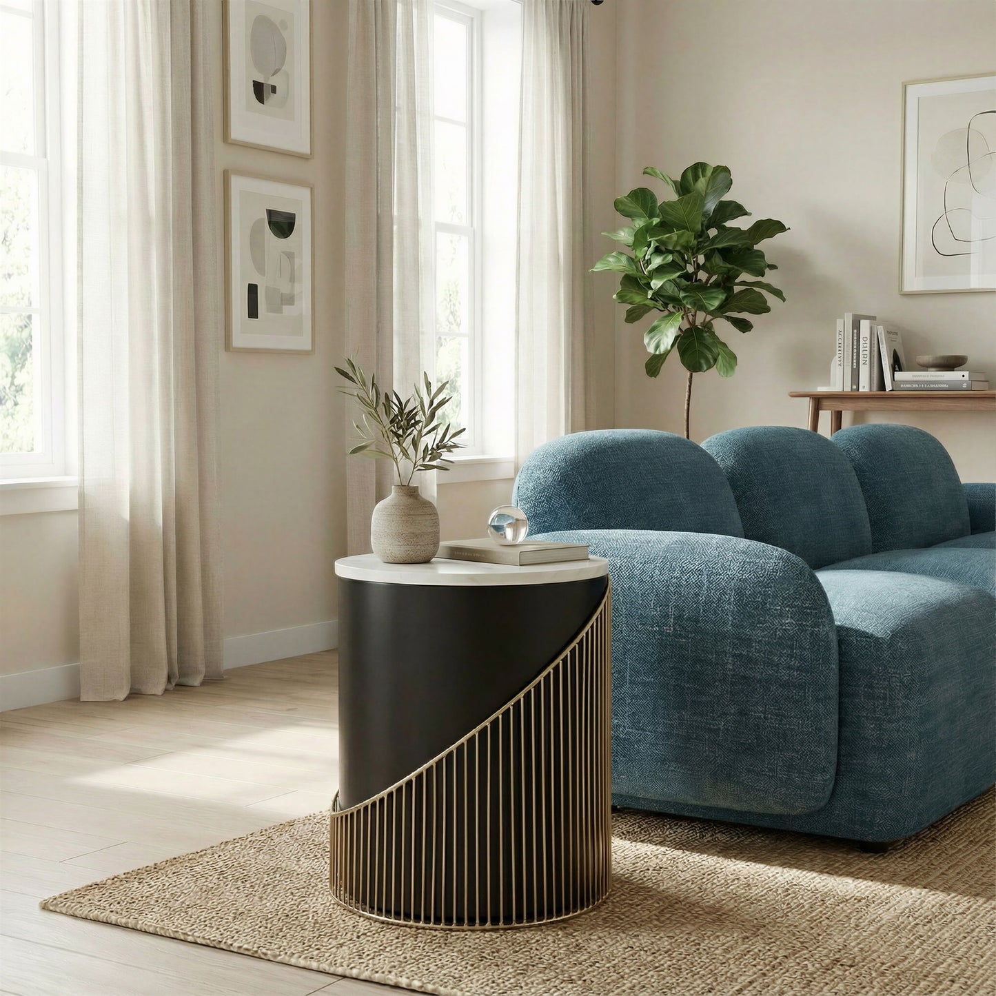 Tova - Side Table - Multicolor