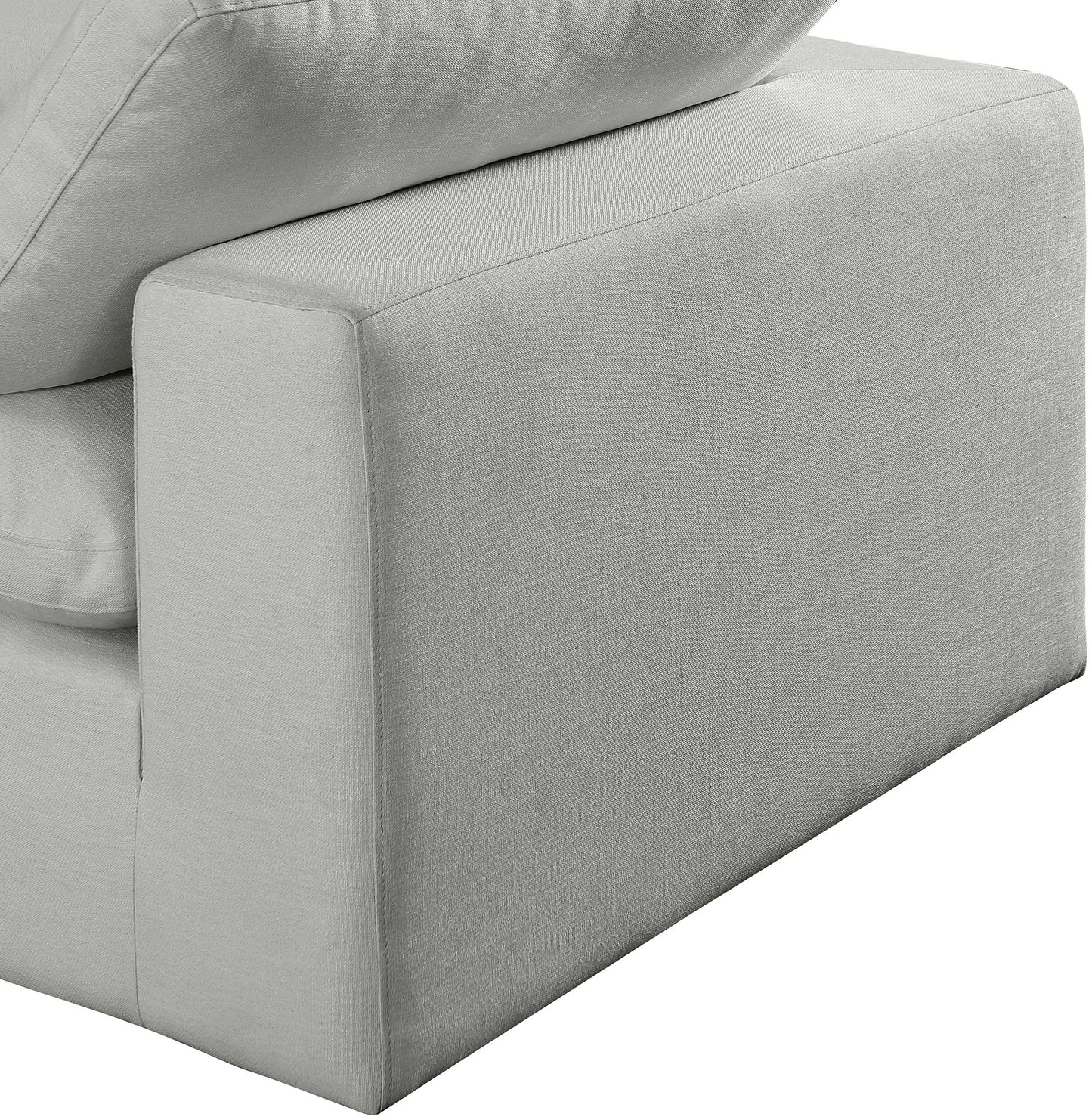 Comfy - 6 Piece Linen Modular Corner Sectional