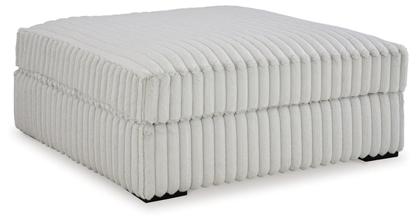 Stupendous - Oversized Accent Ottoman - Alloy