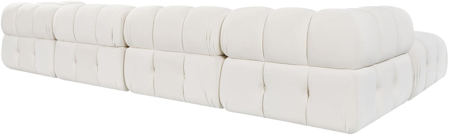Orin - Fabric Velvet 5 Piece Modular Sectional