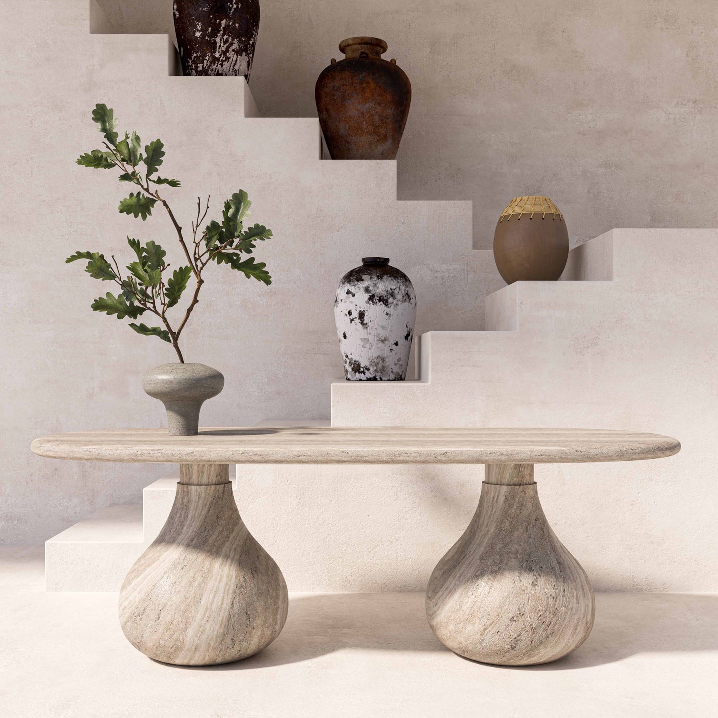 Smooch - 87" Indoor / Outdoor Oval Dining Table