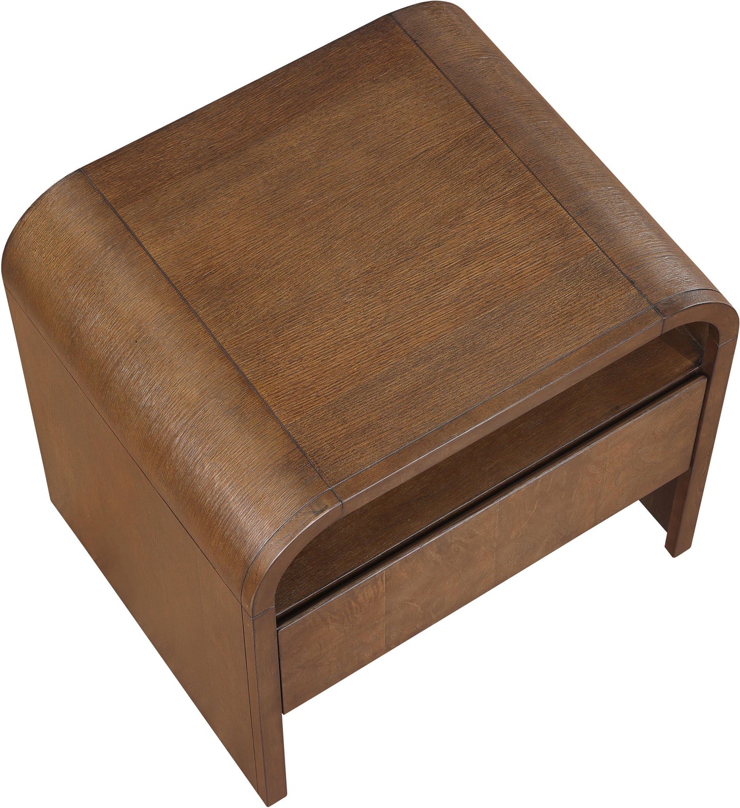 Giada - Solid Wood And Veneer Nightstand