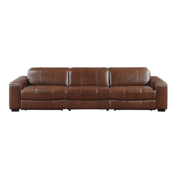Sutton Power Double Reclining Sofa with Power Headrests and Charging Ports