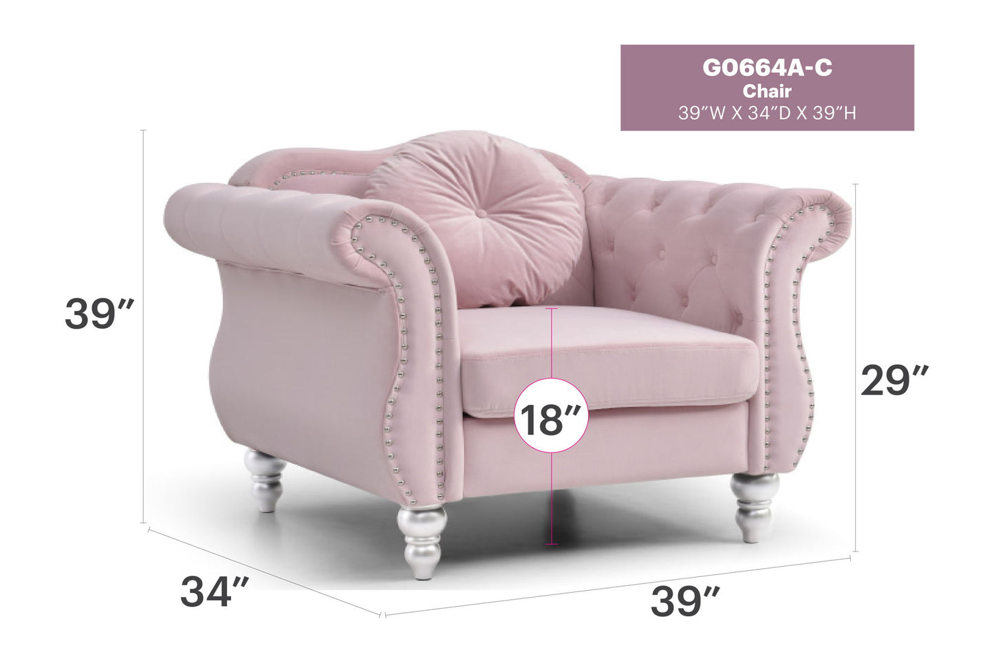 Glory Furniture - Hollywood - Chair