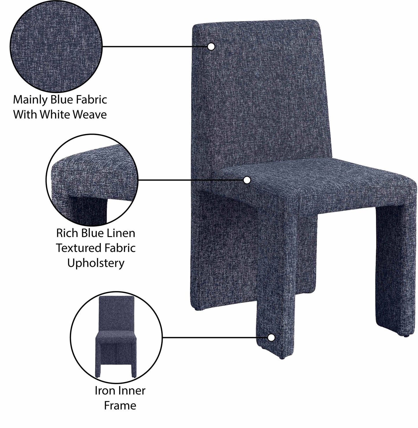 Benson - linen Dining Chair (Set of 2)