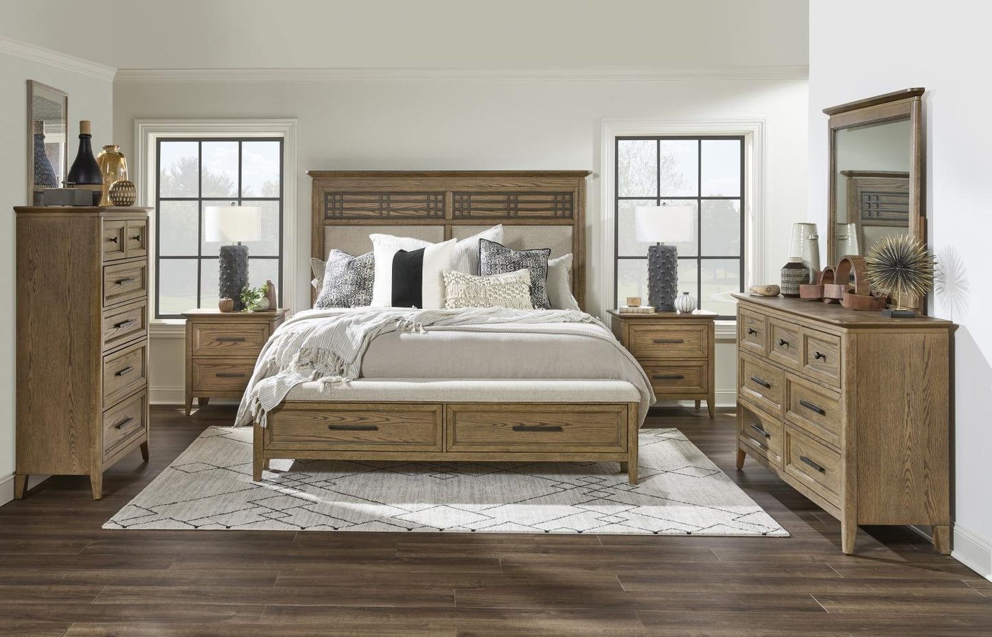 Beacon Hill - Door Chest Bureau - Dusted Barley
