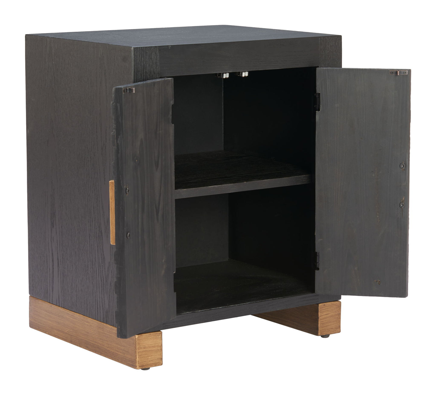 Trazo - Side Table - Black