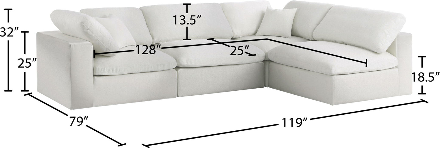 Serene - 4 Piece Modular Sectional