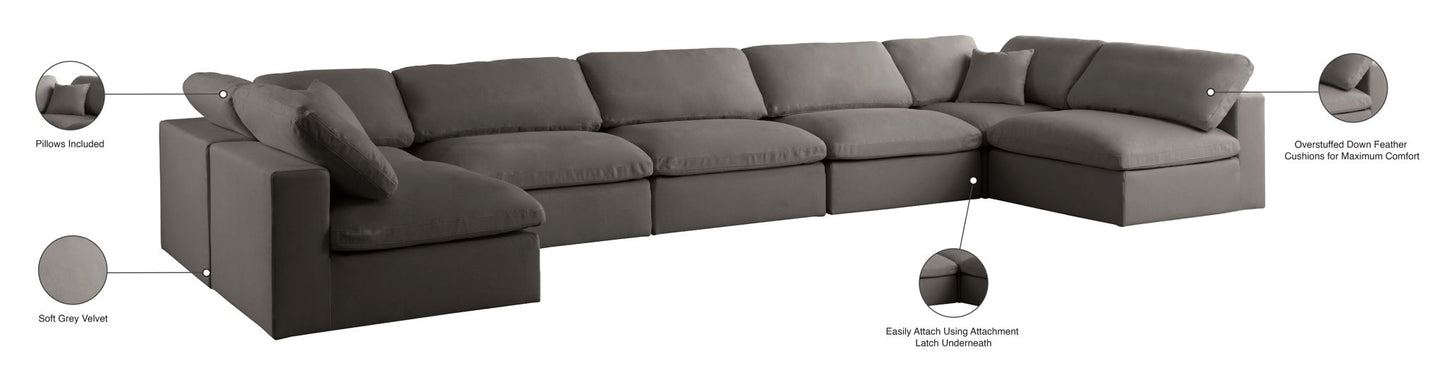 Plush - 7 Piece Modular Sectional