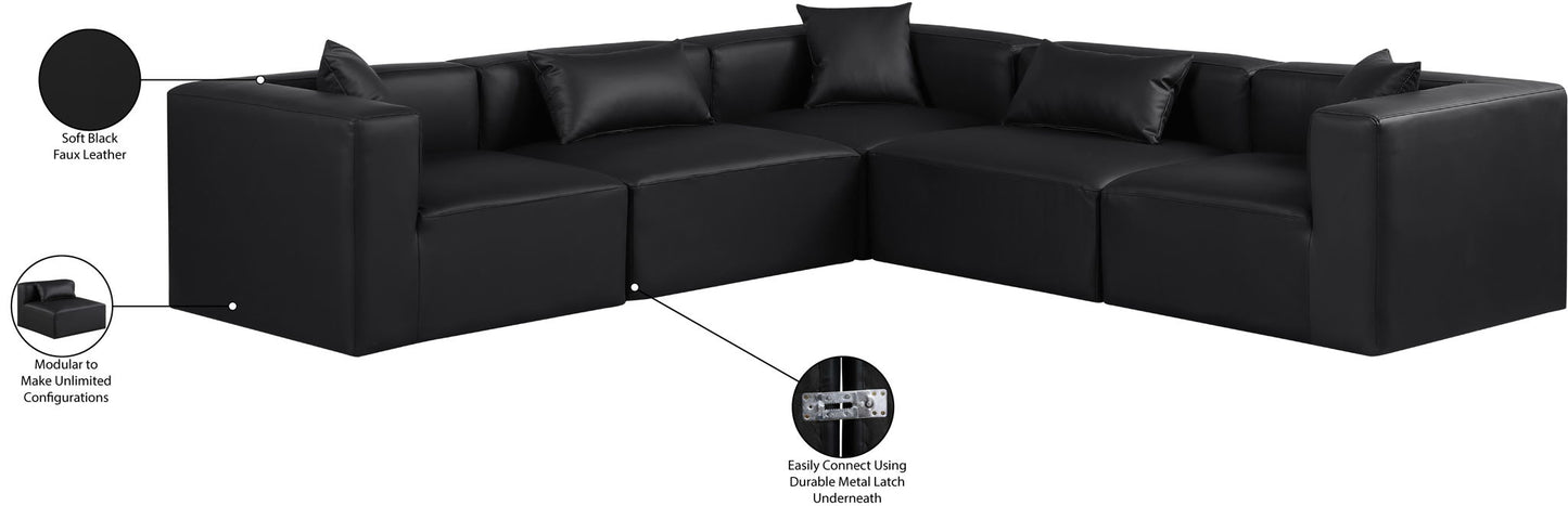 Cube - 5 Piece Modular Corner Sectional