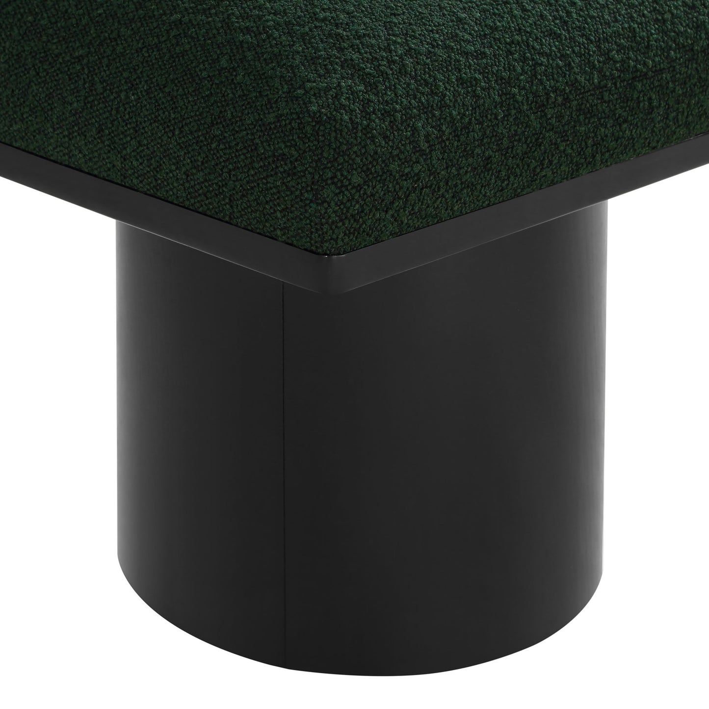 Pavilion - 4 Piece Modular Bench With Black Base