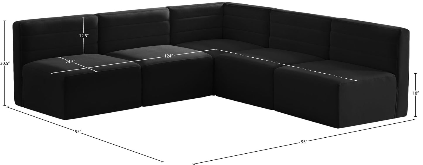 Quincy - 5 Piece Modular Sectional