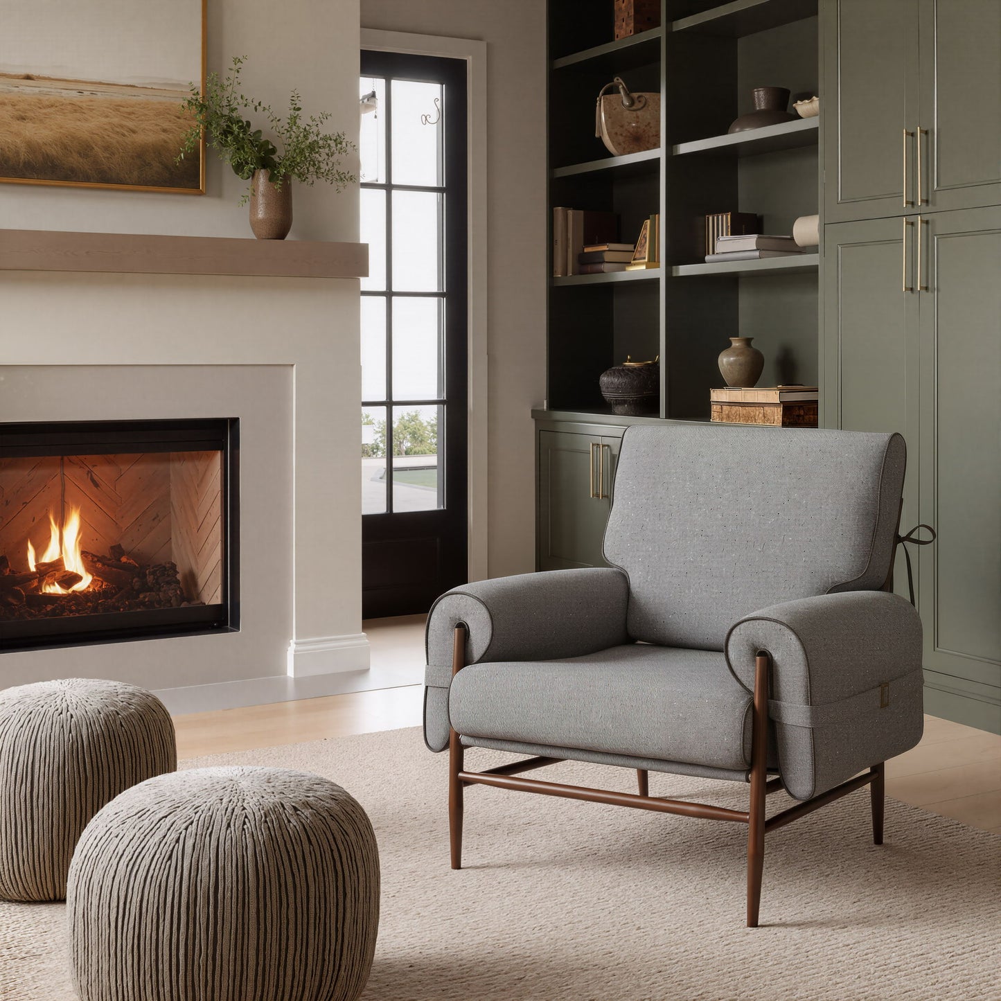 Klem - Accent Chair - Gray
