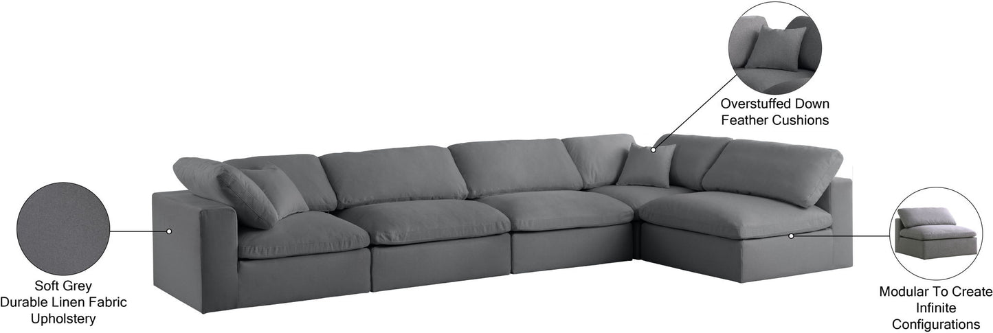 Serene - 5 Piece Modular Sectional