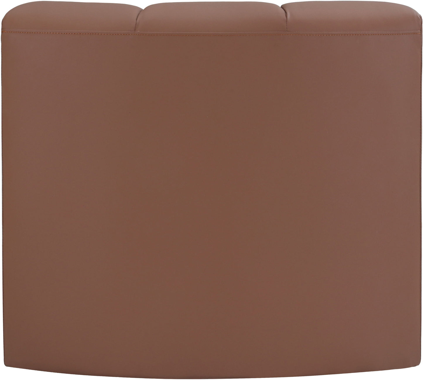 Arc - Faux Leather Curved Corner Chair