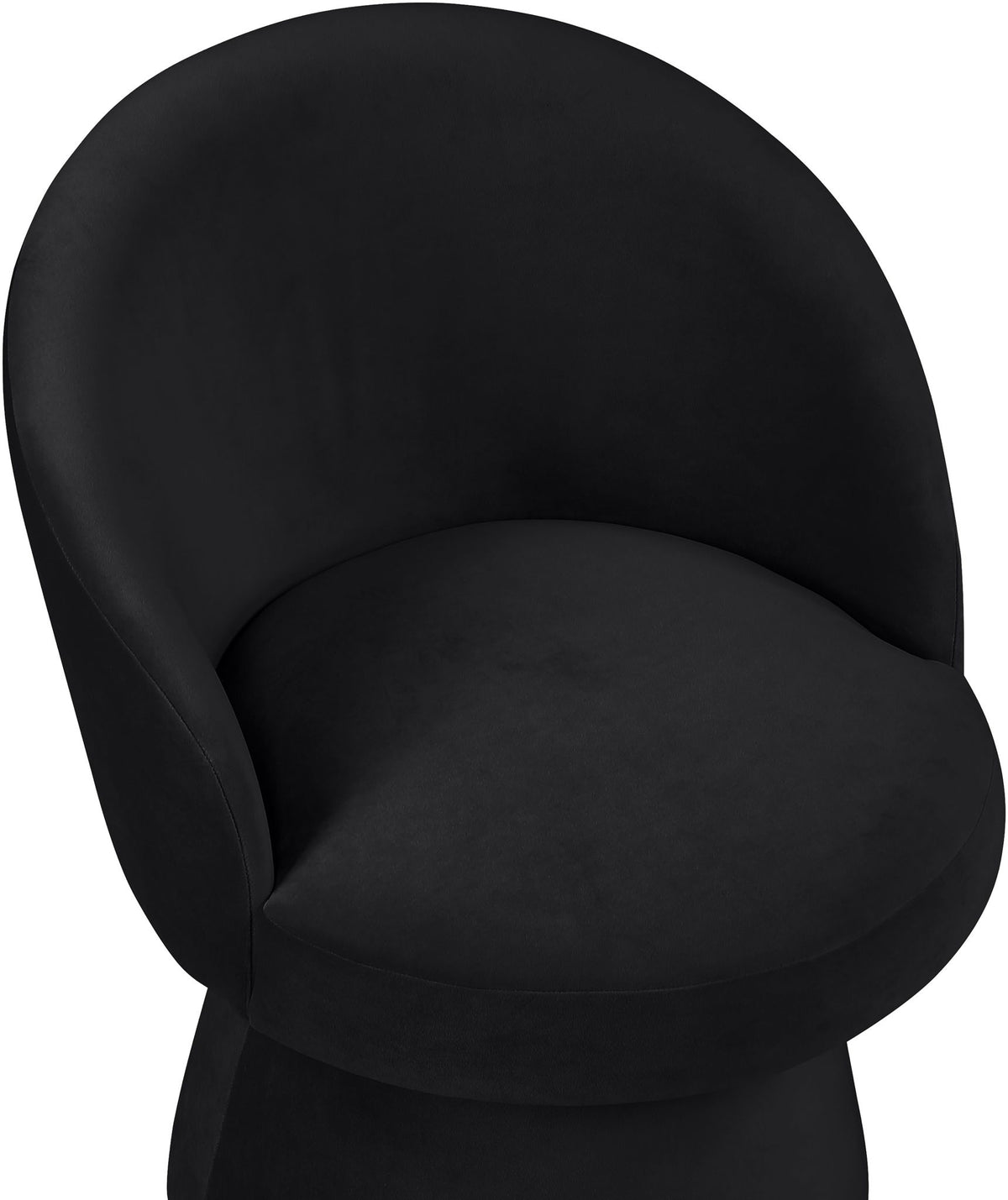 Selene - Upholstered Swivel Dining Chair