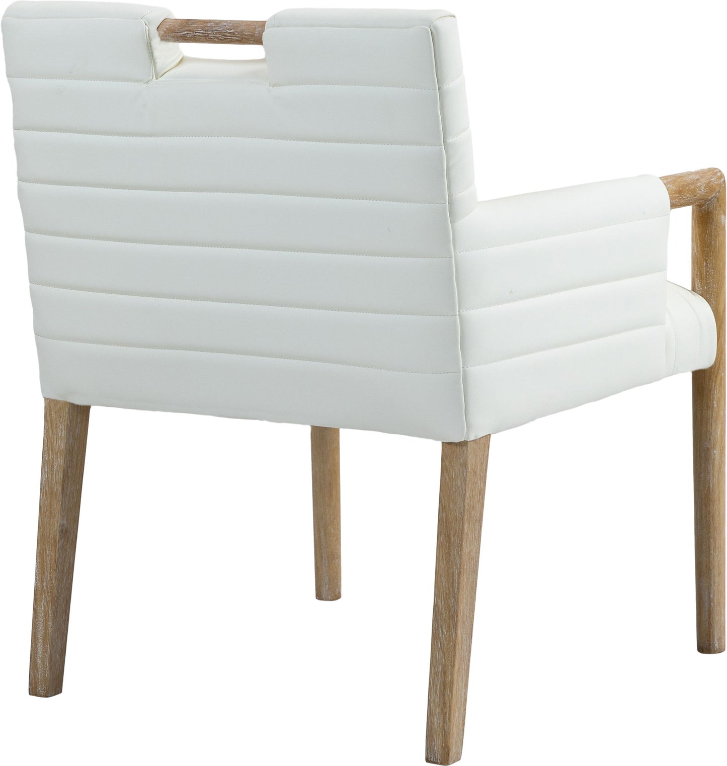Aimee - Dining Arm Chair - Light Brown Legs