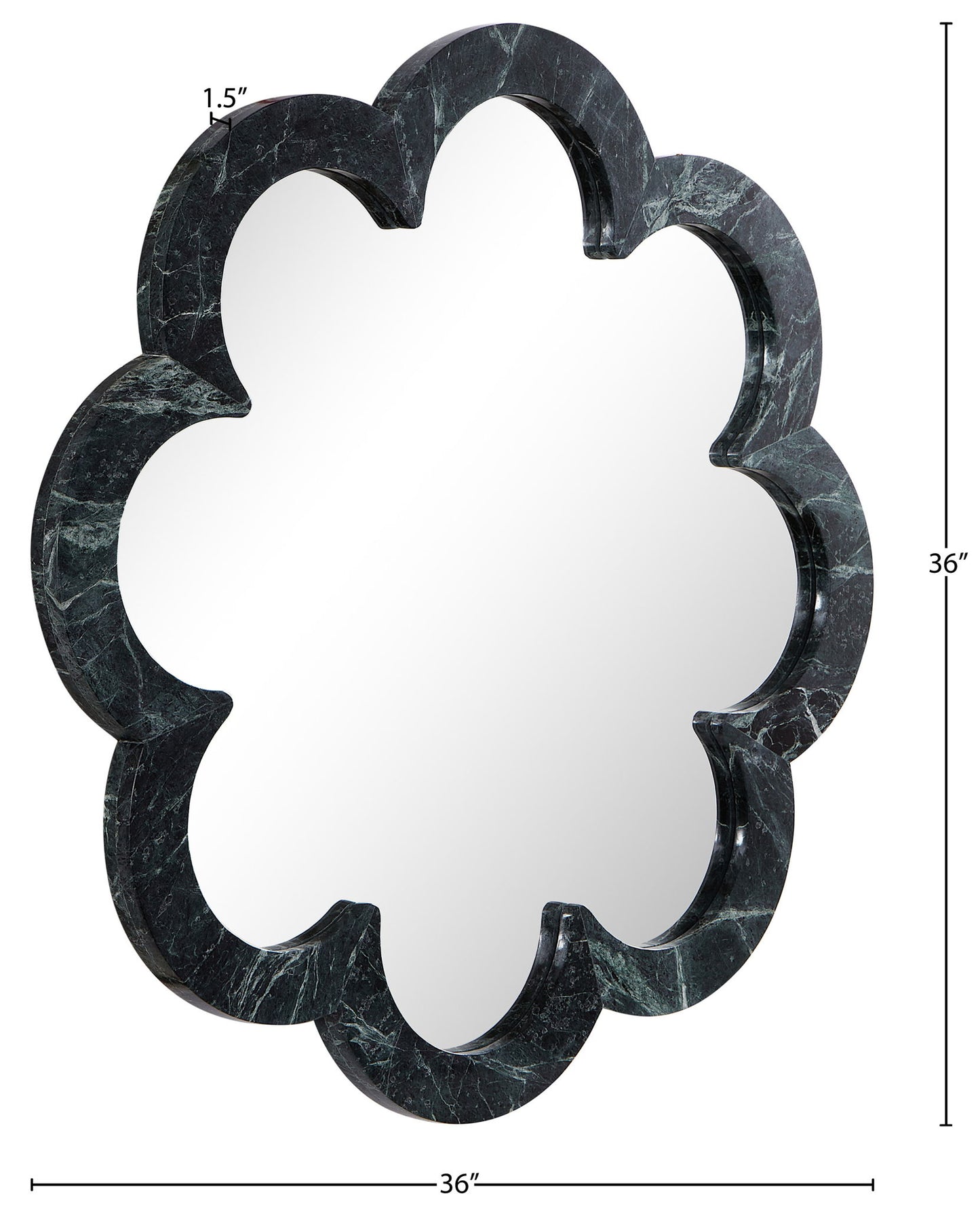 Vicenza - Genuine Marble Frame Mirror