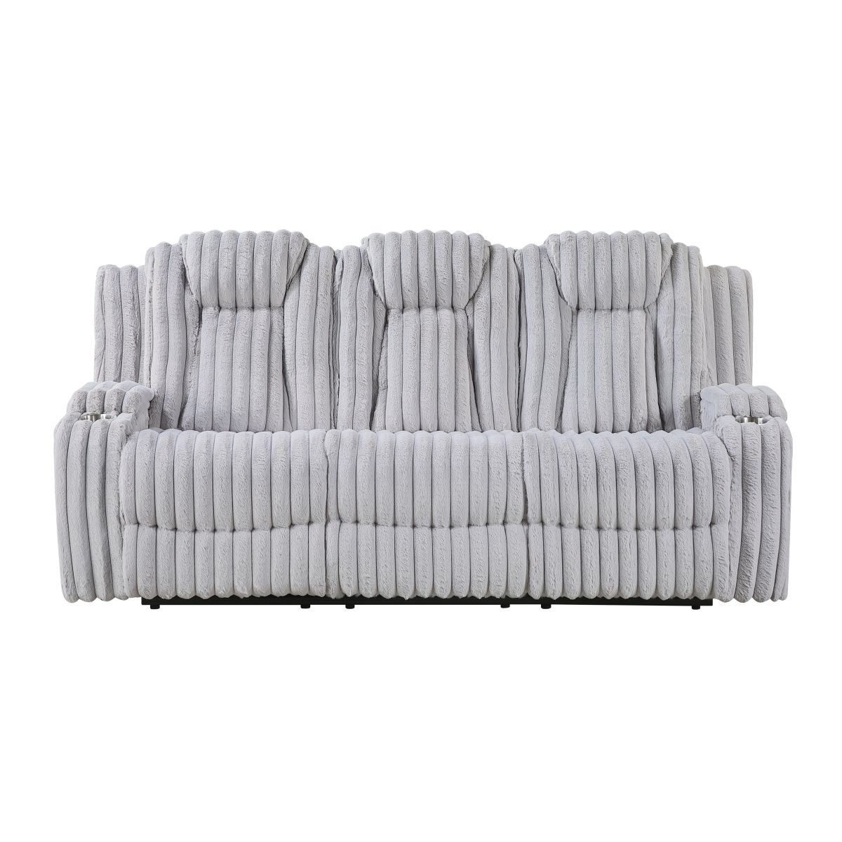 Phyllis Double Reclining Sofa with Cup Holders