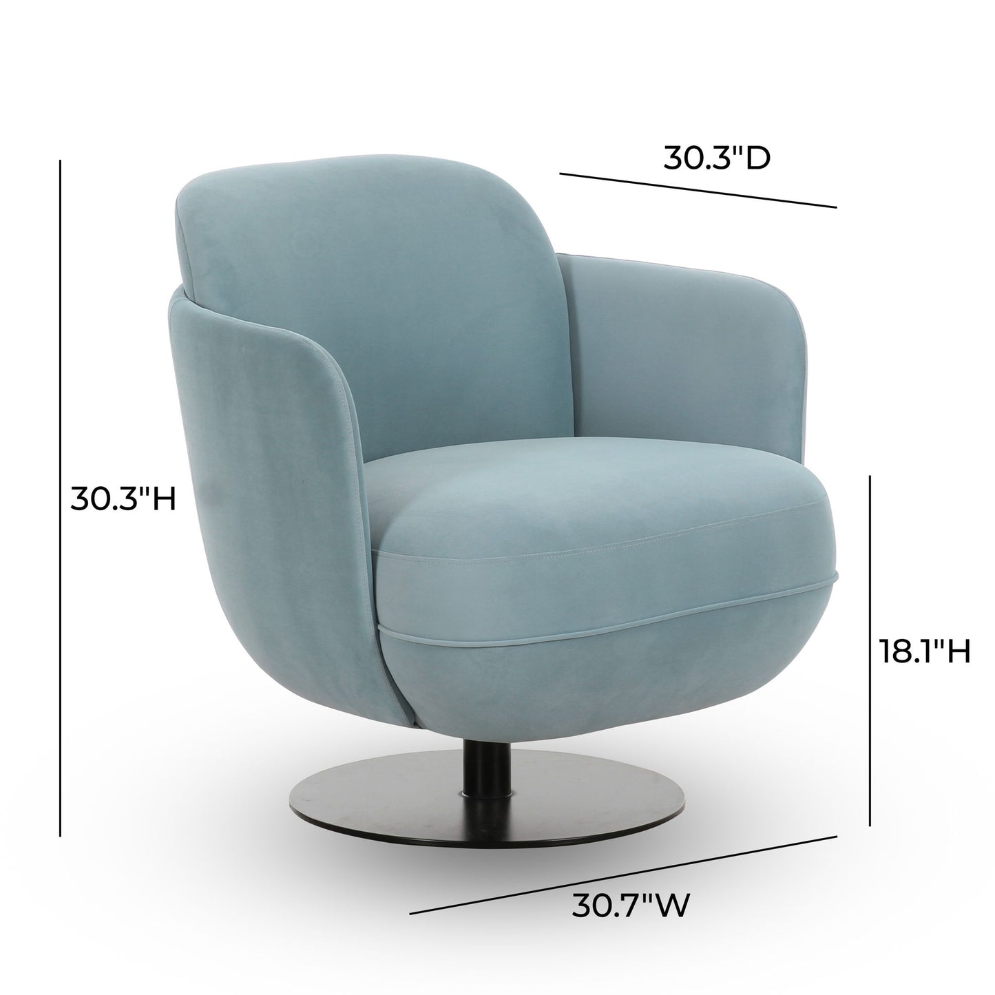 Solange - Swivel Chair