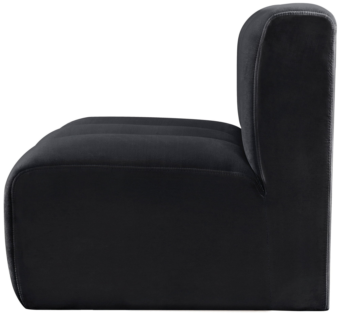 Arc - Velvet Straight Chair